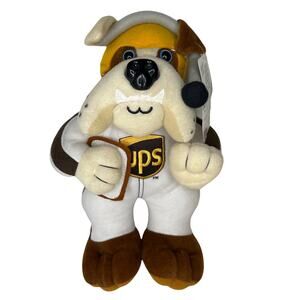 NASCAR Dale Jarrett UPS Sugar Loaf Bulldog Plush New w/Tags Stuffed Animal